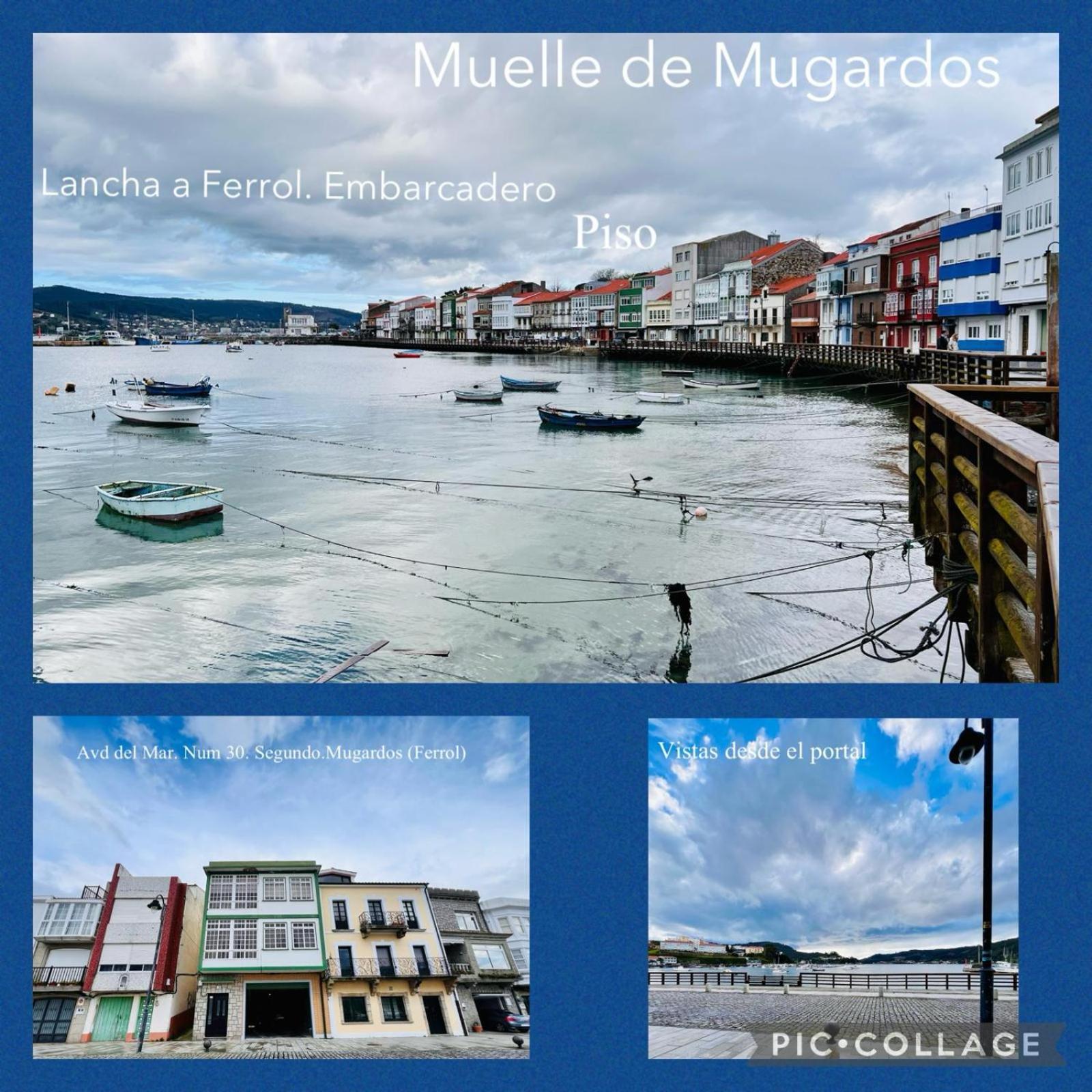 Апартаменти Piso En El Puerto Mugardos Екстер'єр фото